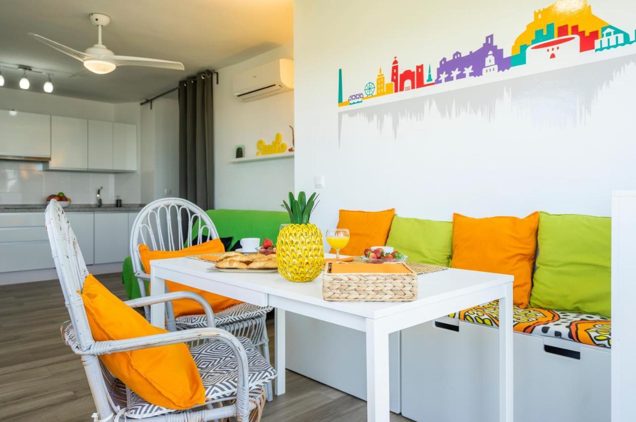 Wintowinrentals Sunny Side, Pool, Wifi & Sea View Бенахарафе Екстериор снимка