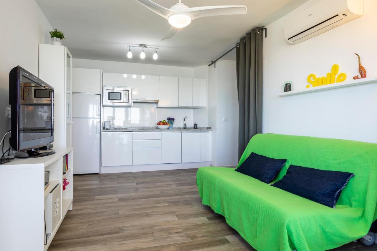 Wintowinrentals Sunny Side, Pool, Wifi & Sea View Бенахарафе Екстериор снимка